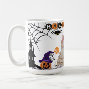 Halloween-Keramik-Tasse, Halloween-Geist-Tasse Kaffeetasse