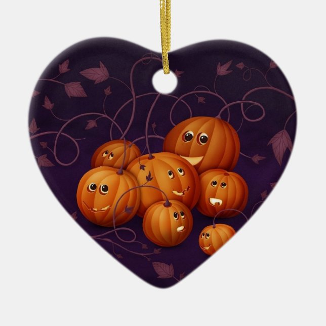 Halloween Keramikornament (Vorne)