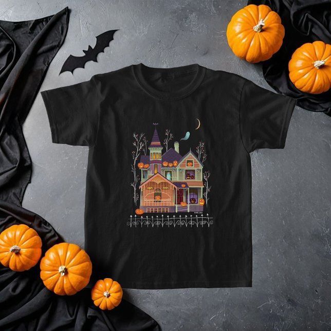 Halloween-Kid's Black T-Shirt (Von Creator hochgeladen)