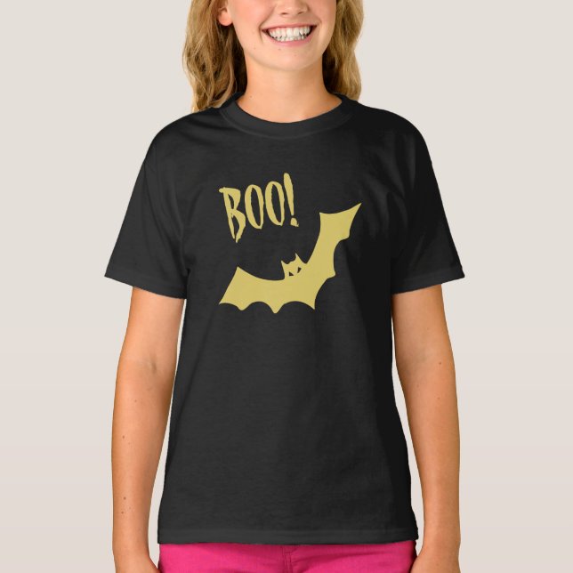 Halloween Kid's Boo T - Shirt von Poet Adiela Akoo (Vorderseite)