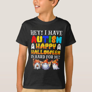 Halloween Kids haben Autismus glücklich Halloween T-Shirt