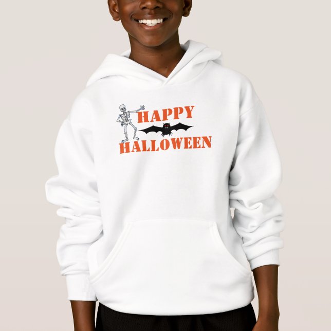 Halloween Kids' Hanes ComfortBlend® Hoodie (Vorderseite)