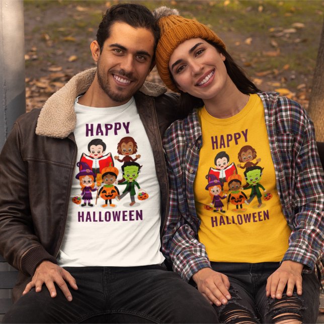 Halloween Kids-Party für Niedliche Kostüme T-Shirt (Von Creator hochgeladen)