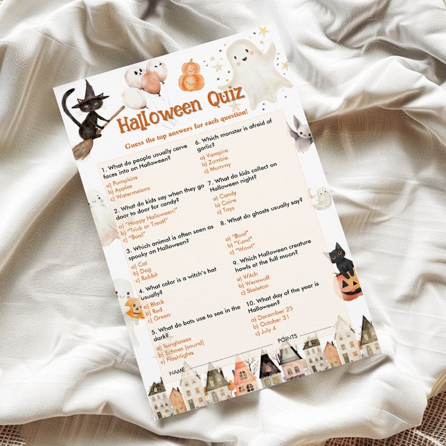 Halloween Kids Quiz Game (Von Creator hochgeladen)