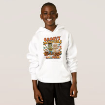 Halloween-Kinder-T-Shirt, Groovy Monsters Hoody