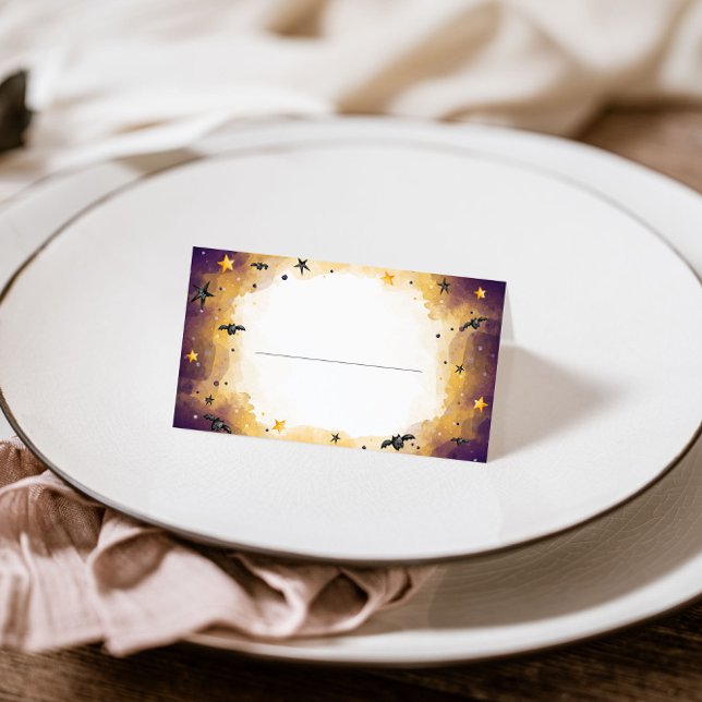 Halloween-Kinderdusche, eine kleine Boo-Babydusche Platzkarte (Von Creator hochgeladen)