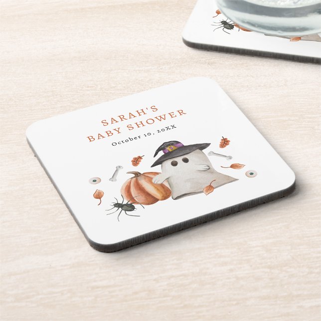 Halloween-Kinderdusche Getränkeuntersetzer (Halloween Baby Shower Beverage Coaster
)