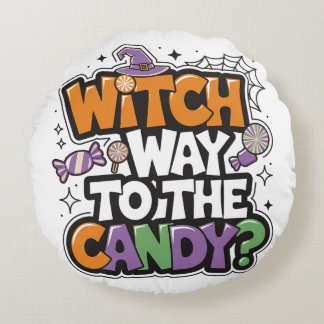 Halloween Kissen - Hexenweg zur Candy?