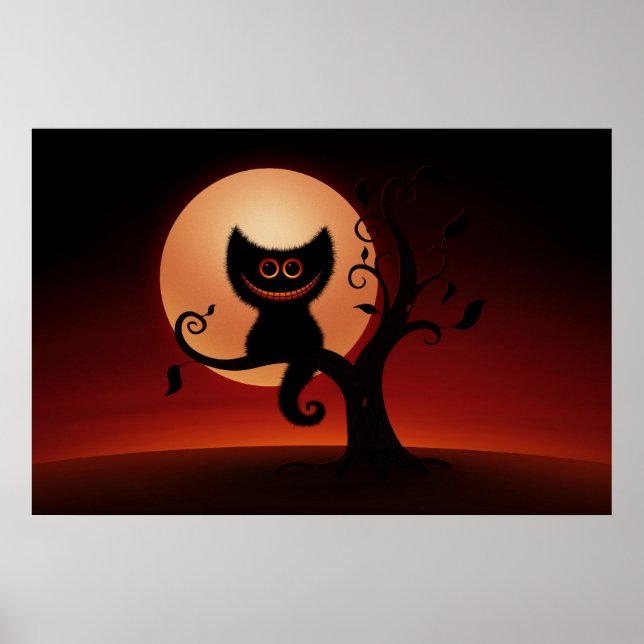 Halloween Kitten Poster (Vorne)