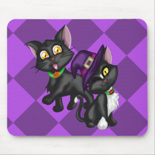 Halloween Kittens Mousepad