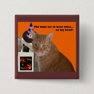 Halloween Kitty - Wear What Button