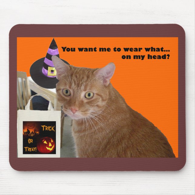 Halloween Kitty - Wear What Mousepad (Vorne)