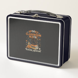 Halloween Klassenraum Magie Metall Brotdose