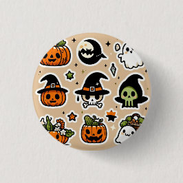 Halloween-Klassiker Button