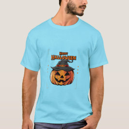 Halloween: Klassischer Kürbis T-Shirt