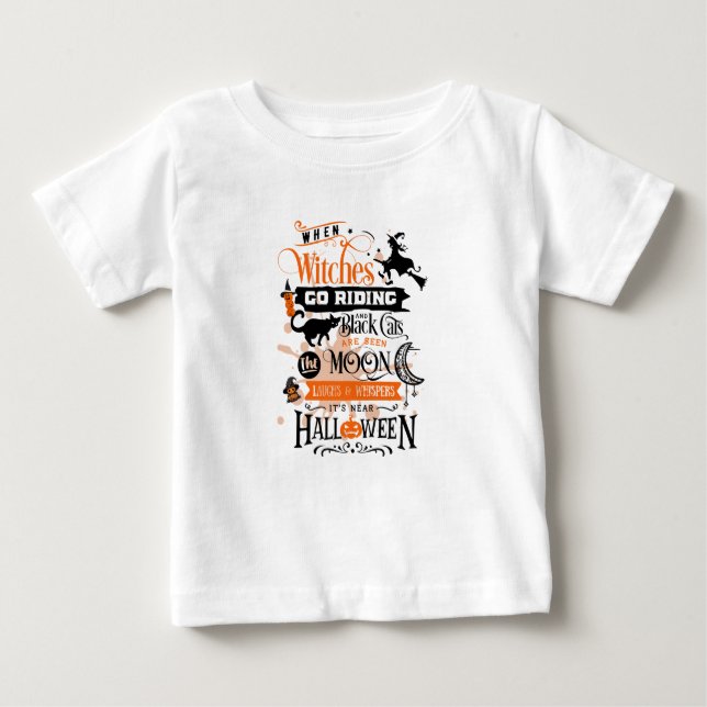 Halloween Kleinkind Baby T-shirt (Vorderseite)