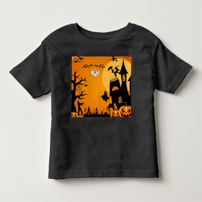 Halloween Kleinkind T-shirt (Vorderseite)