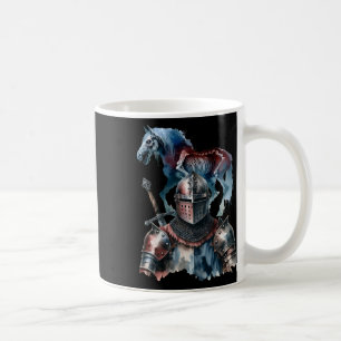 Halloween Knight Horses Ritter Armor Hors Kaffeetasse