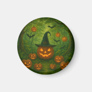 Halloween-Knopf, der der Natur entspricht Magnet