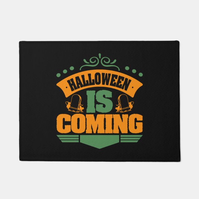Halloween kommt fußmatte (Vorderseite)