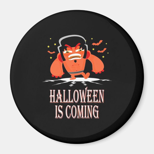Halloween kommt magnet (Vorne)