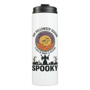 Halloween-Königin Little Miss Retro Hexe_1 Thermosbecher