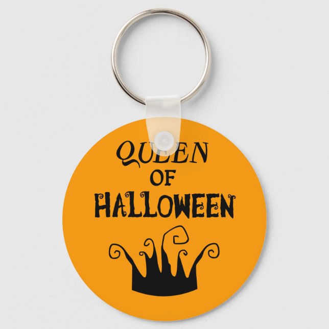 Halloween-Königin Schlüsselanhänger (Vorderseite)