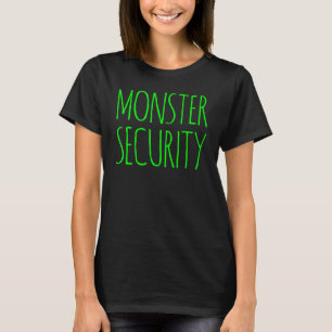 HALLOWEEN KOSTEN MONSTER SICHERHEITSDEKORATIONEN M T-Shirt