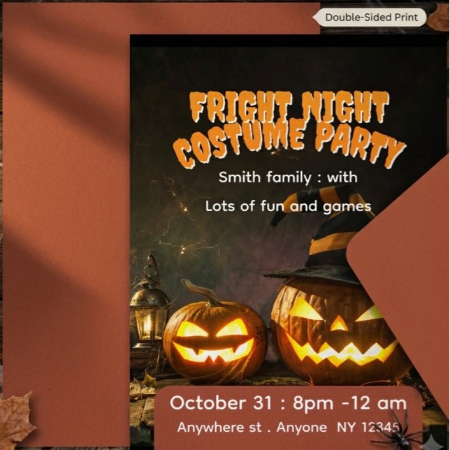 Halloween-Kostenparty  Einladung (Von Creator hochgeladen)