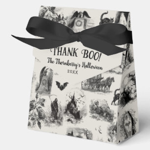 Halloween-Kostenparty Erwachsene Danke Geschenkschachtel