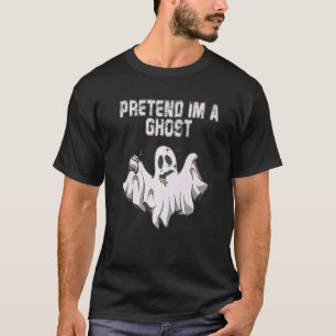 Halloween-Kostüm, als wäre ich ein Geist T-Shirt
