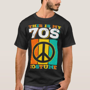 Halloween-Kostüm der 70er-70er-Jahre-Musikdisko T-Shirt