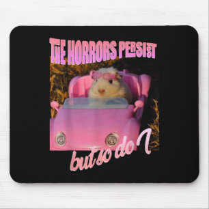 Halloween-Kostüm - Der Schrecken bleibt, aber ich  Mousepad