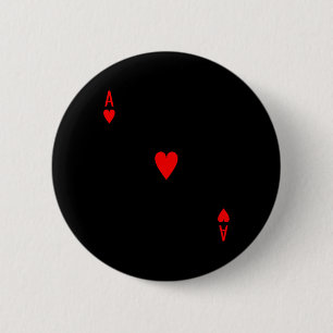 Halloween-Kostüm des Kartenhalle Button