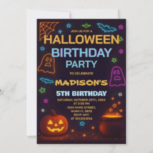Halloween-Kostüm Einladung