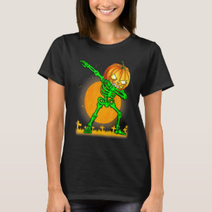 Halloween-Kostüm für Jungen Kinder Dabbing-Skelett T-Shirt