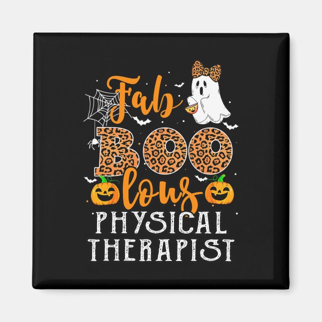 Halloween-Kostüm für Physiotherapeut F Magnet (Vorne)