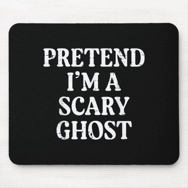 Halloween Kostüm Gruseliger Geist Lustiger Herren  Mousepad (Vorne)