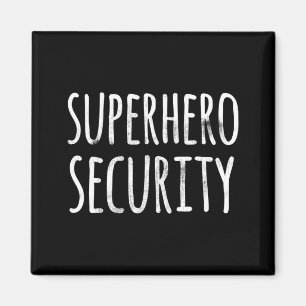 HALLOWEEN-KOSTÜM-HEMD FUNNY SUPERHELD-SICHERHEIT MAGNET
