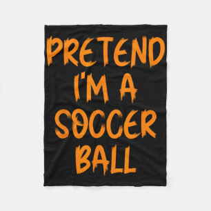 Halloween Kostüm Ich bin ein Fußballspieler Lazy E Fleecedecke