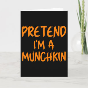 Halloween Kostüm: Ich bin ein Munchkin - Faules Ki Karte
