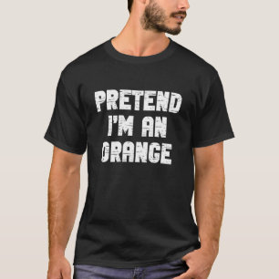 Halloween Kostüm - Ich bin ein orangefarbenes Kost T-Shirt