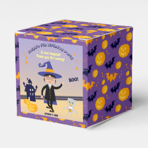 Halloween-Kostüm Jungen Zauberer Geburtstagsfeier  Geschenkschachtel