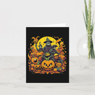 Halloween-Kostüm Karte