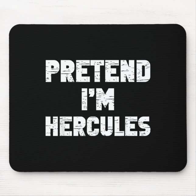 Halloween Kostüm Kinder geben vor, Hercules zu sei Mousepad (Vorne)