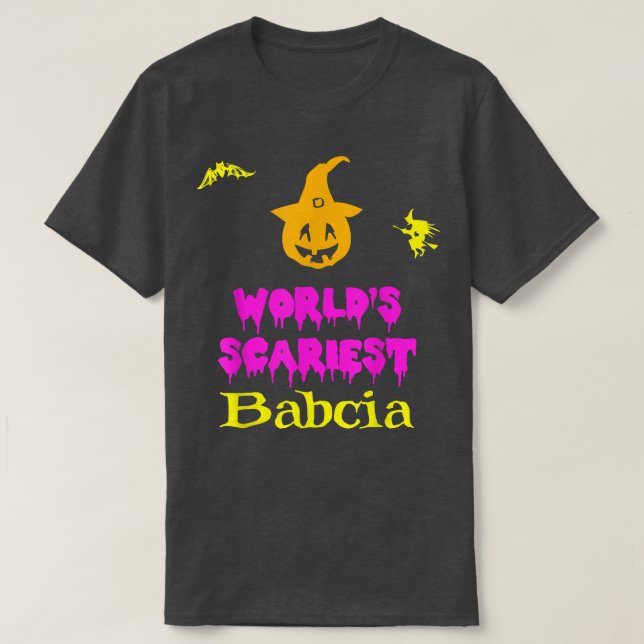 Halloween-Kostüm Lazy Eas, das Beängstigendste der T-Shirt (Design vorne)