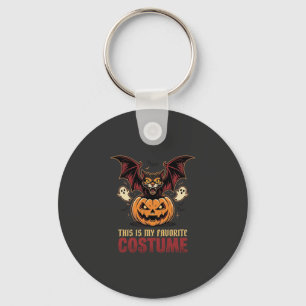 Halloween-Kostüm Monster-Kürbis Gothic-Vektor De Schlüsselanhänger