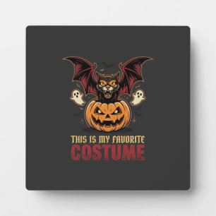 Halloween-Kostüm Monster-Kürbis-Gotik-Vektor De Fotoplatte
