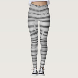 Halloween-Kostüm Mumienbandagen Leggings