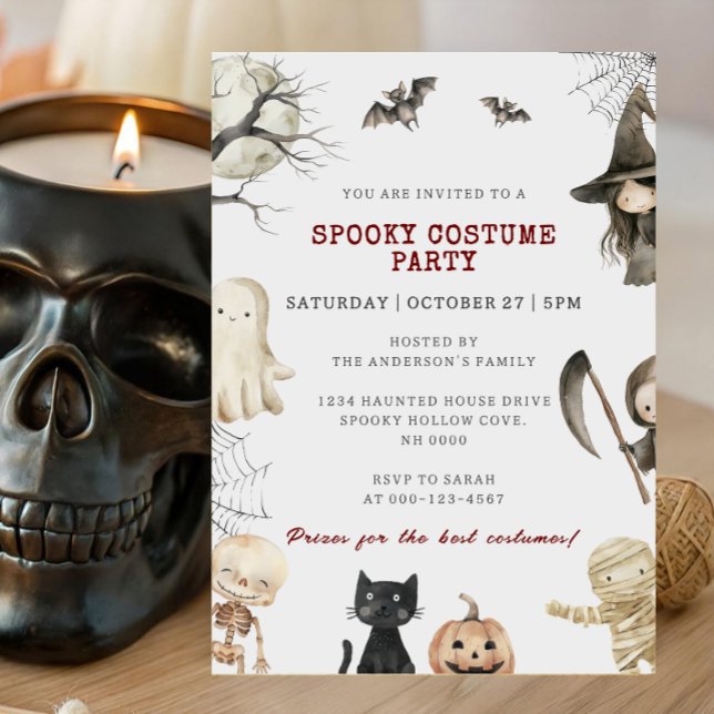 Halloween Kostüm Party Einladung (Von Creator hochgeladen)